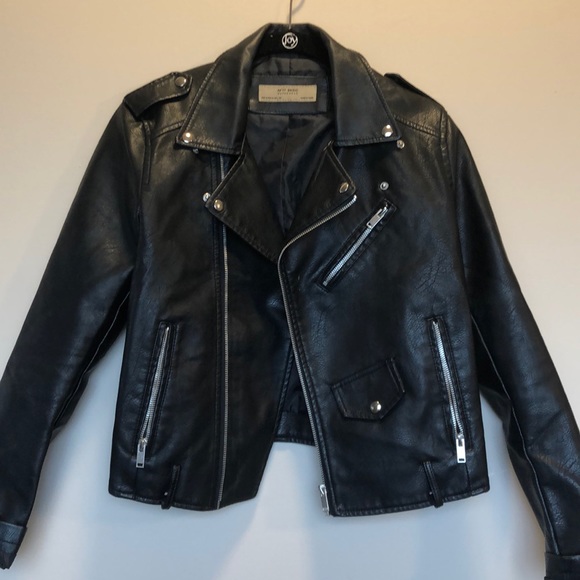 Faux Leather Jacket - Picture 1 of 3